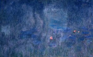 Waterlilies: Reflections of Trees (detail)